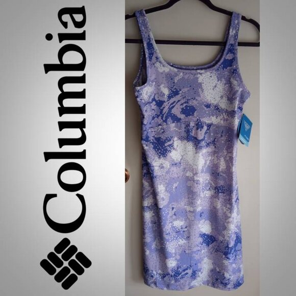 NWT Columbia omni-shade PFG dress size Medium PURPLE - Picture 1 of 10